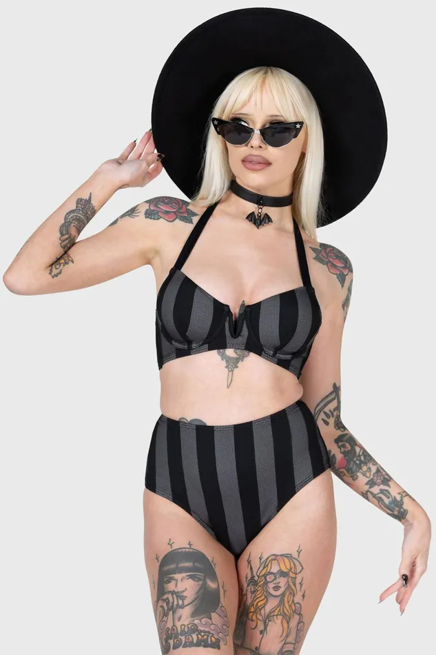 Killstar Swim Women Zombie Atoll Bikini