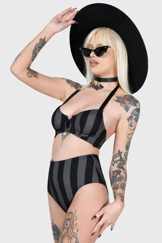 Killstar Swim Women Zombie Atoll Bikini