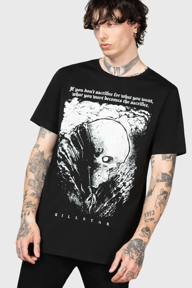 Killstar TShirts and Vests Men Lonely Dark TShirt