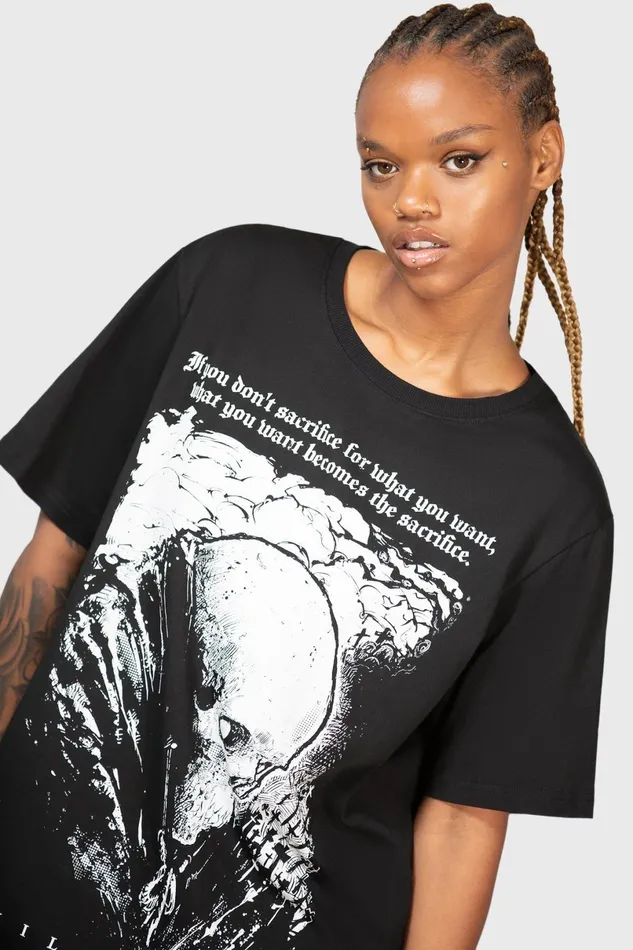 Killstar TShirts and Vests Men Lonely Dark TShirt