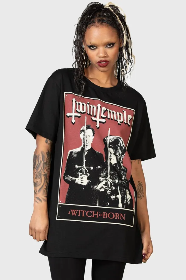 Killstar TShirts and Vests Men Noctem TShirt