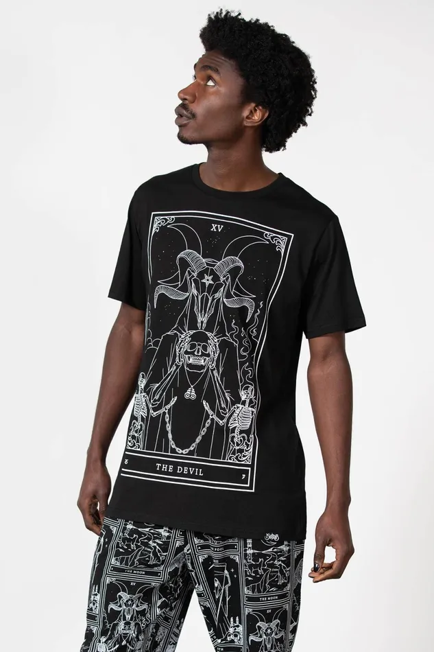 Killstar TShirts and Vests Men Soul Card TShirt