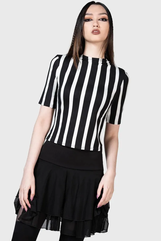 Killstar TShirts and Vests Women Zowie Crop Top