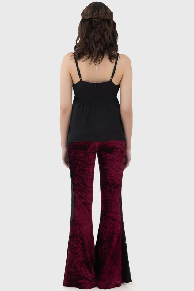 Killstar Trousers and Jeans Women Laced Death Flares