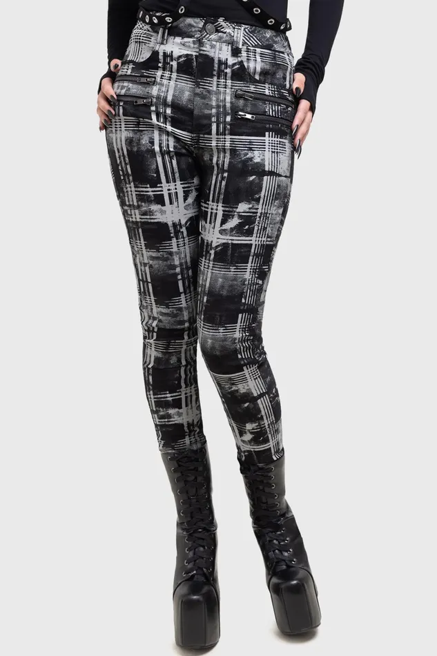 Killstar Trousers and Jeans Women Stormcloud Trousers
