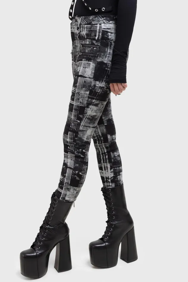 Killstar Trousers and Jeans Women Stormcloud Trousers