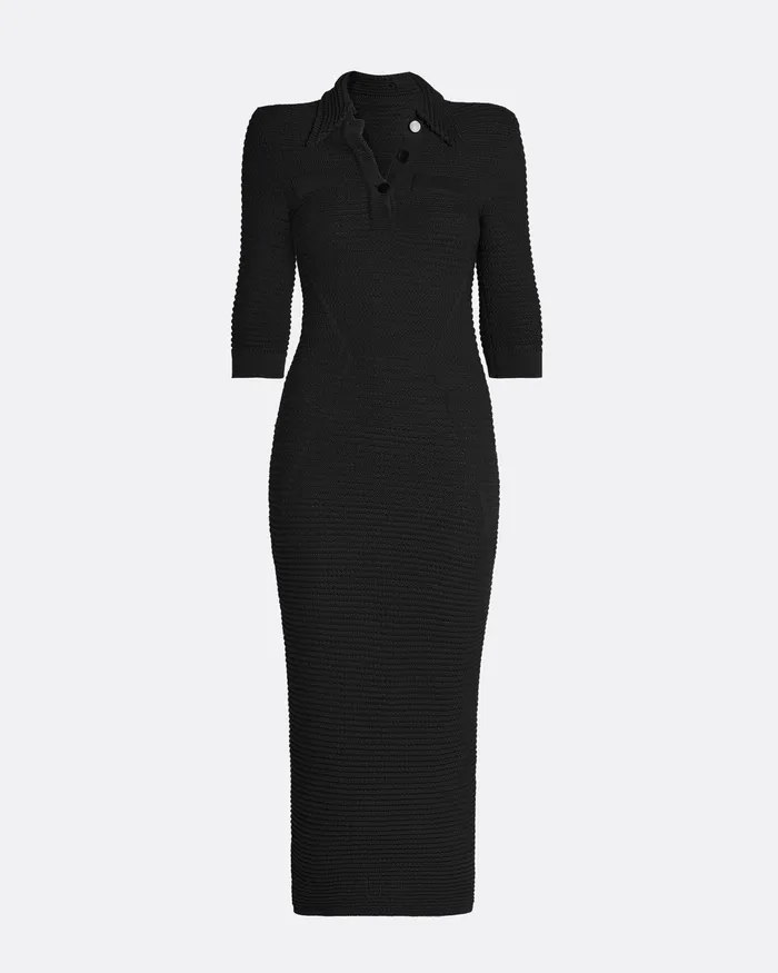 Knitwear Akilah Black Crochet Dress Black Safiyaa Women