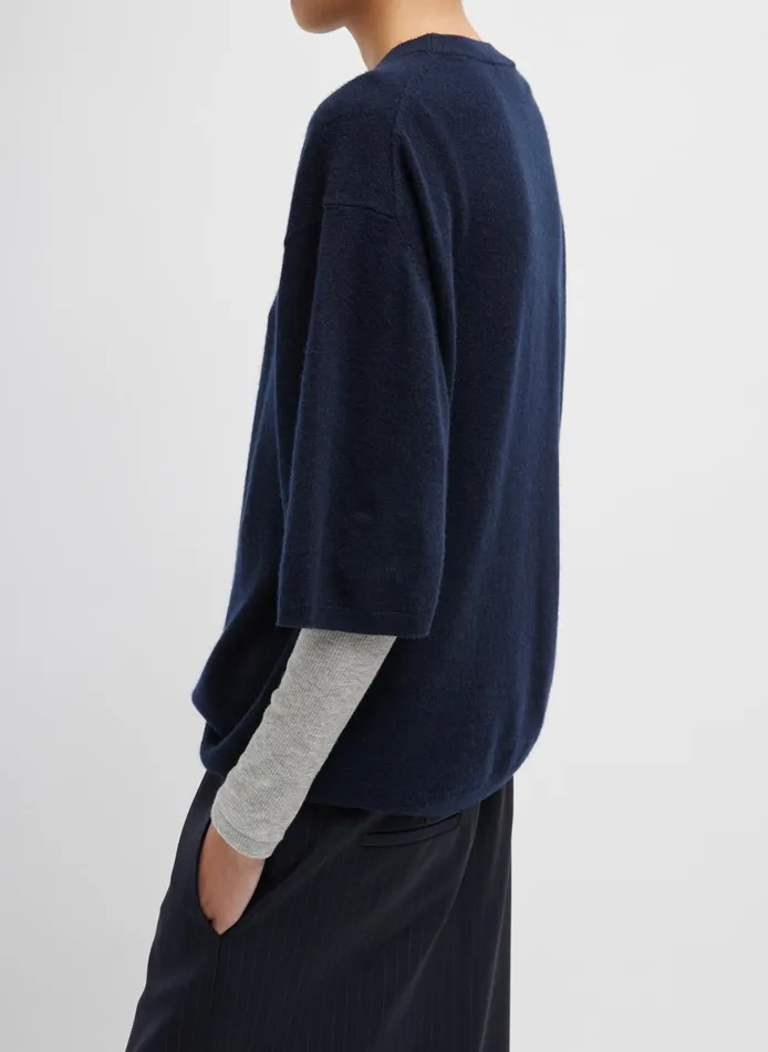 Knitwear and Sweatshirts Women Tibi Washable Cashmere Oversized Easy TShirt