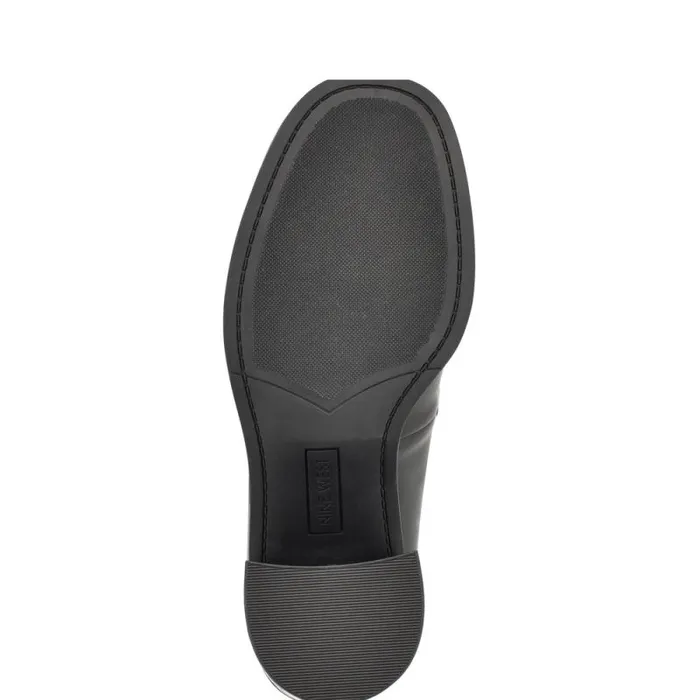 Koolo Casual Moc Loafers Black Women Nine West Heels Koolo Casual Moc Loafers Black Women Nine West Heels