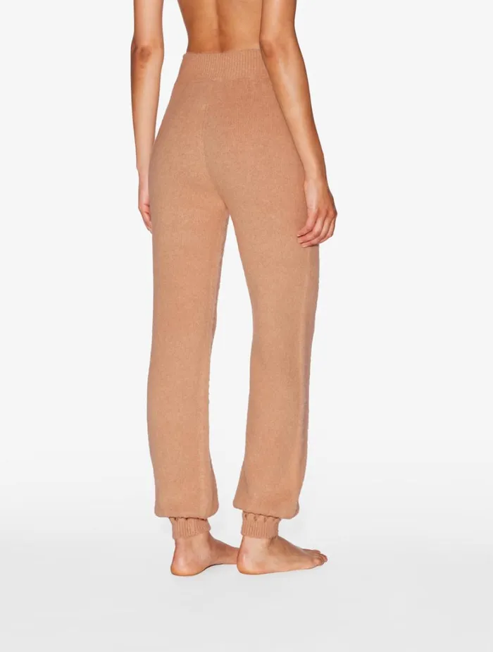 La Perla Alpaca Blend Trousers In Camel Women Loungewear