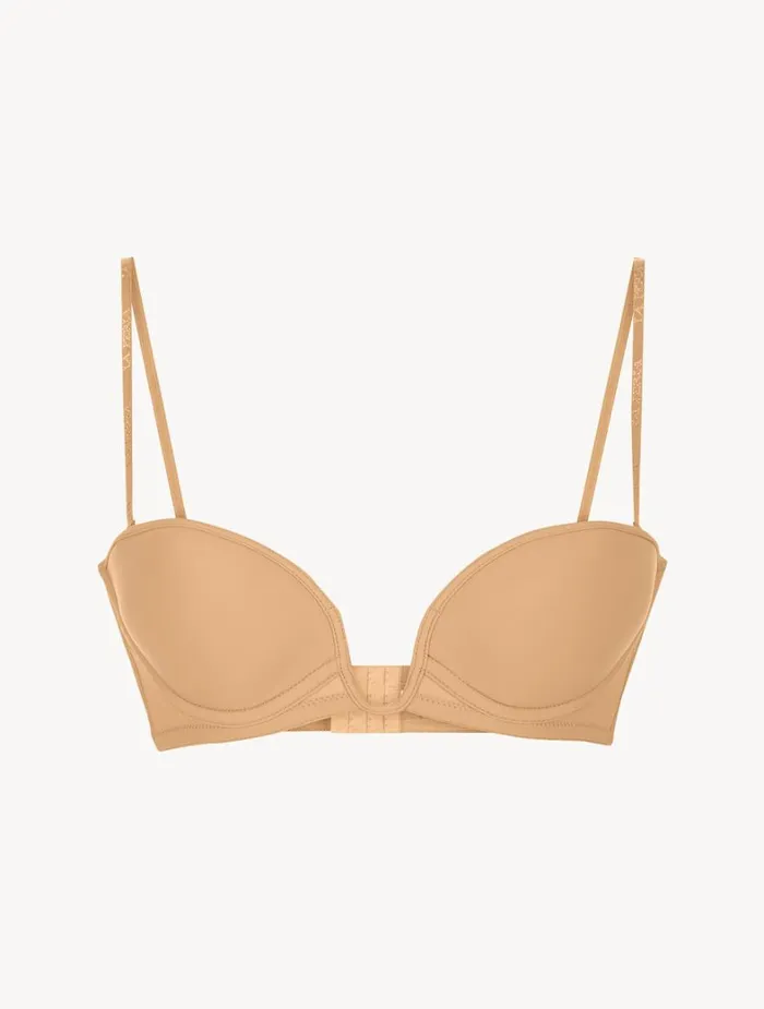 La Perla Amarettocoloured Underwired Padded Bandeau Ubra Women Bandeau