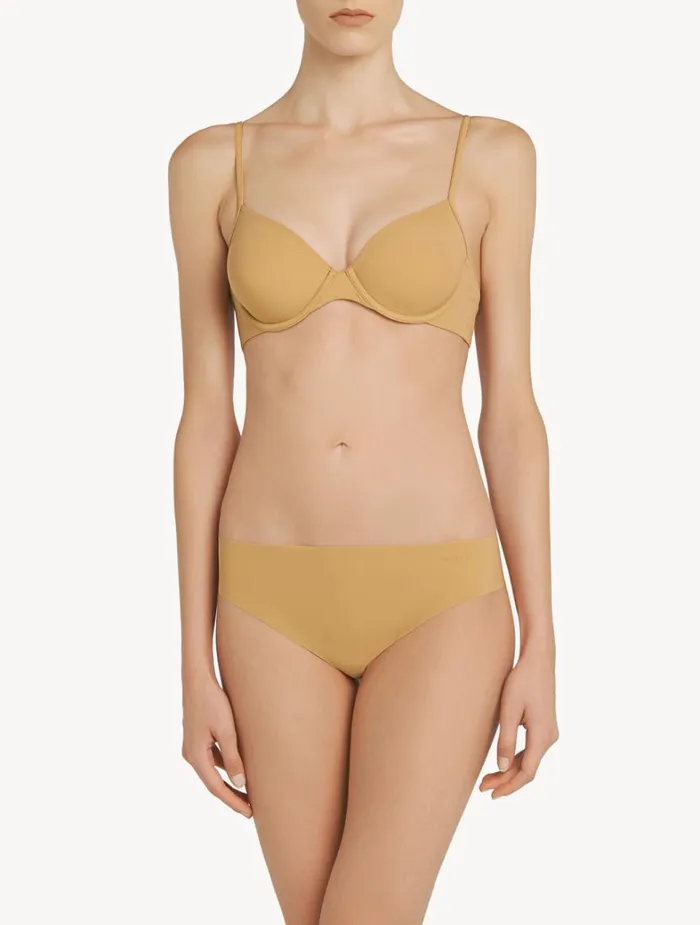 La Perla Hazelcoloured Medium Briefs Women Midrise