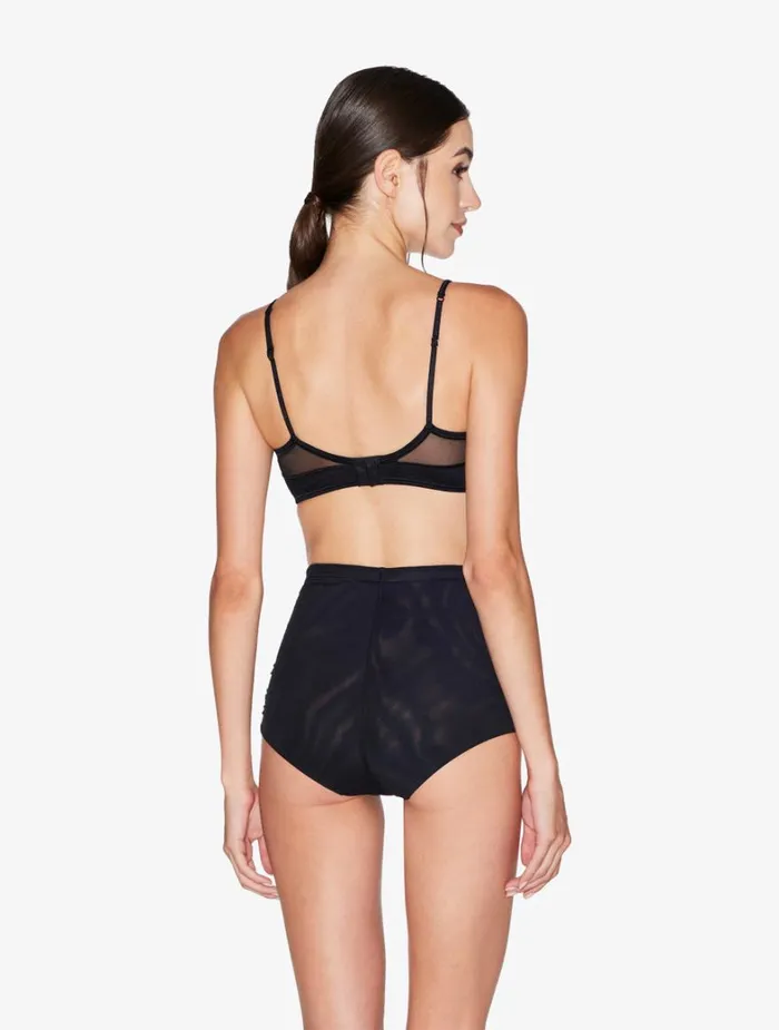 La Perla Luxury Stretch Tulle Bralette In Black Women Bralette