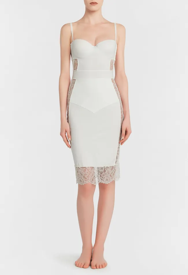 La Perla White Padded Underwired Dress Women Shapewear