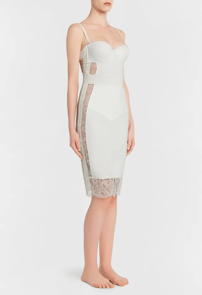 La Perla White Padded Underwired Dress Women Shapewear