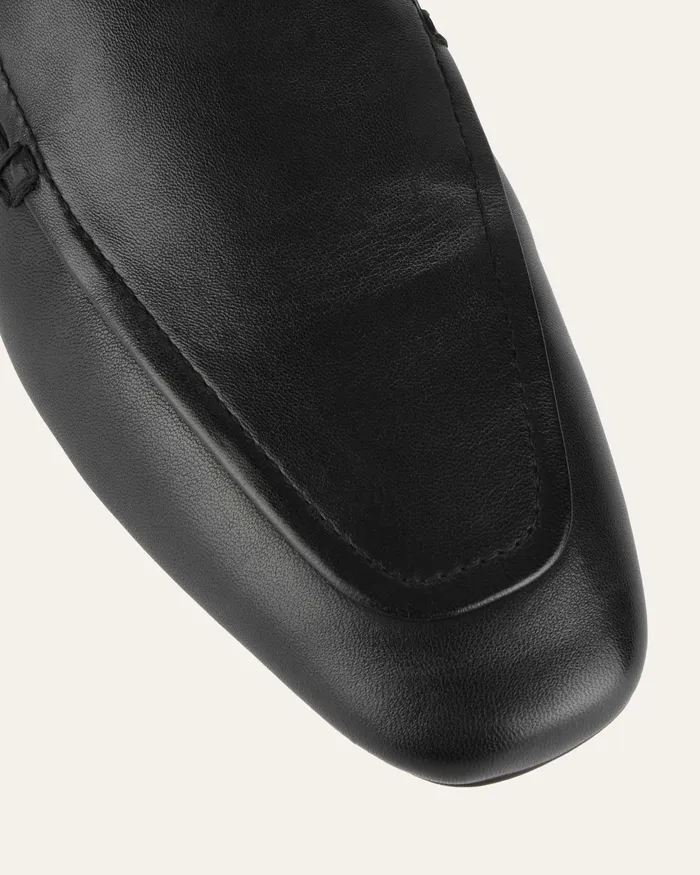 LACE UP and LOAFERS jomercer Women Bean loafers black leather