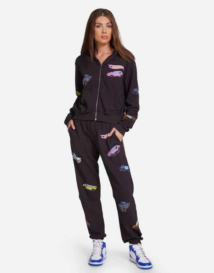 Lachelle Hot Wheels Speed Club Onyx Women Lauren Moshi Long Sleeve