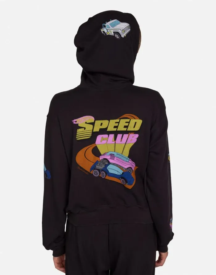 Lachelle Hot Wheels Speed Club Onyx Women Lauren Moshi Long Sleeve