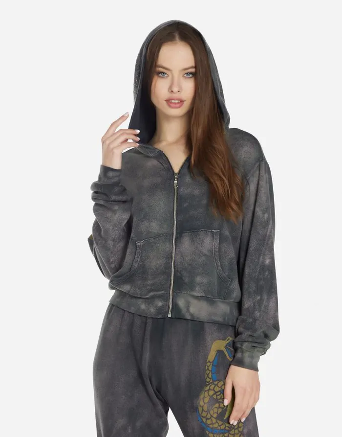 Lachelle Lightning Snake Sunfade Onyx Women Lauren Moshi Hoodies