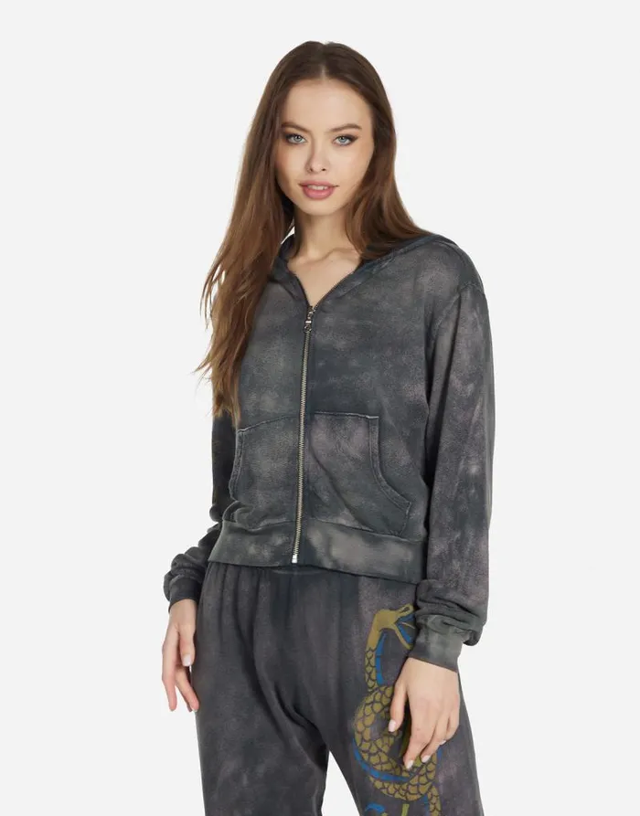 Lachelle Lightning Snake Sunfade Onyx Women Lauren Moshi Hoodies