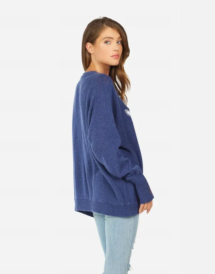 Ladona Diamond Eye Navy Women Lauren Moshi Sweaters and Knits
