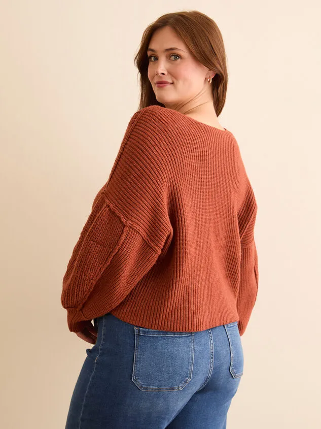 Laney Cropped Sweater Spice Women Altar039d State Sweaters Cardigans Laney Cropped Sweater Spice Women Altar039d State Sweaters Cardigans