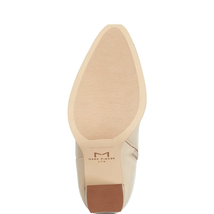 Lannie Dress Boot Light Natural Boots and Booties Marc Fisher Women