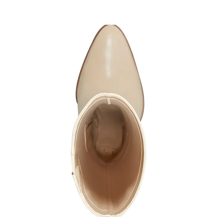 Lannie Dress Boot Light Natural Boots and Booties Marc Fisher Women