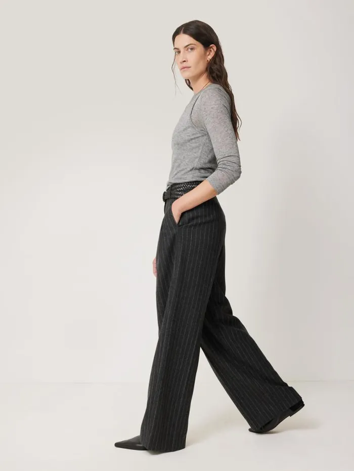 Layered 2in1 Top Grey Women Jigsaw Shirts and Tops