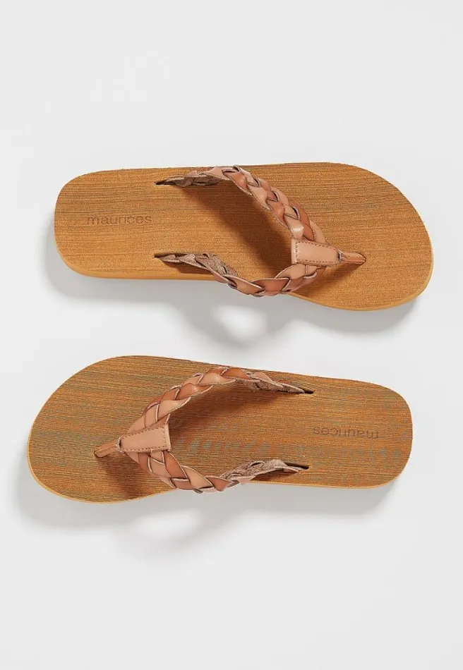 Leah Braided Flip Flop Women Maurices Sandals