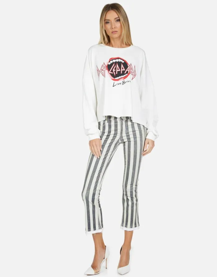 Lee Love Bites II Milk Women Lauren Moshi Long Sleeve