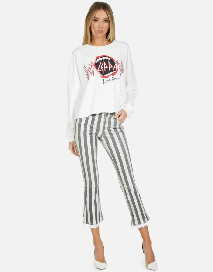 Lee Love Bites II Milk Women Lauren Moshi Long Sleeve