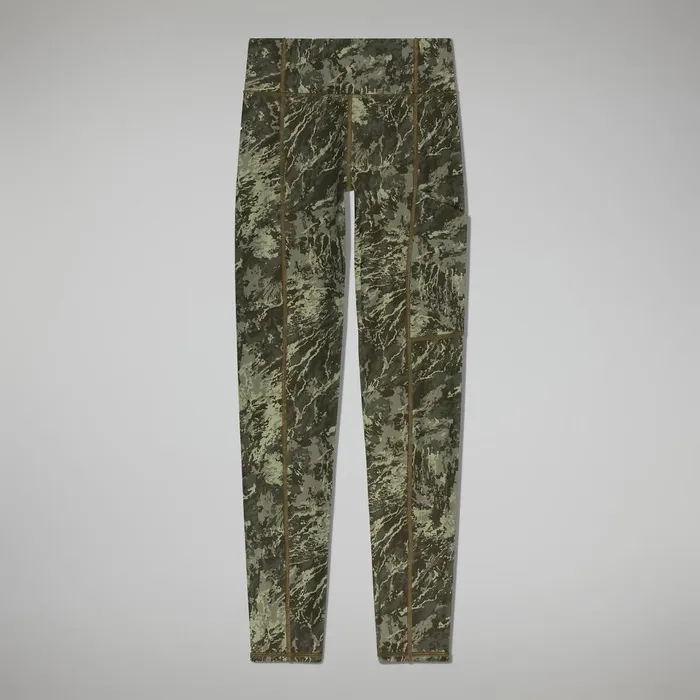 Leggings Women Berghaus Zannia 78 Legging 8211 GreenDark Green