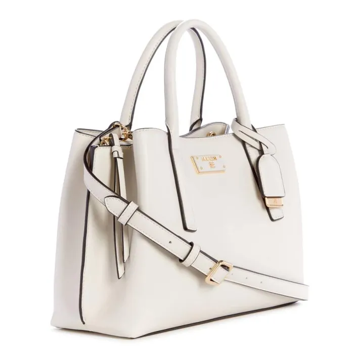 Leonel Satchel Milk Women Nine West Satchels and Shoulder Bags Leonel Satchel Milk Women Nine West Satchels and Shoulder Bags