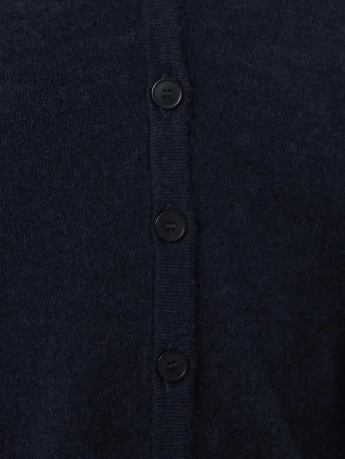 Lightweight V Neck Cardigan Navy Women Jigsaw Knitwear and Cashmere