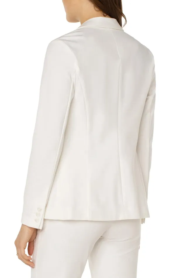 Liverpool Los Angeles Jackets FITTED BLAZER SUPER STRETCH PONTE Vintage White 8211 Womens