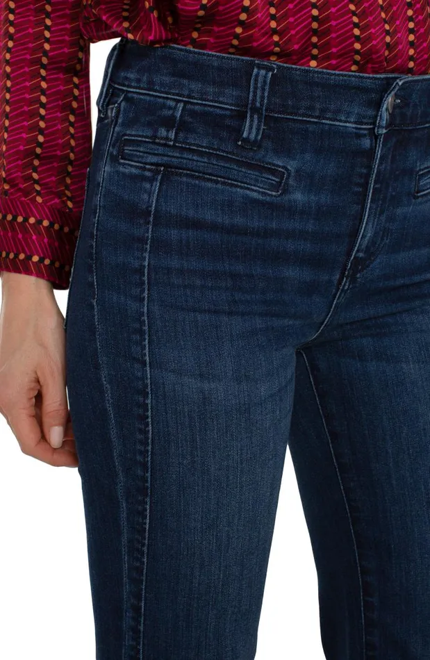 Liverpool Los Angeles Jeans HANNAH FLARE WITH WELT POCKETS Mount Dora 8211 Womens