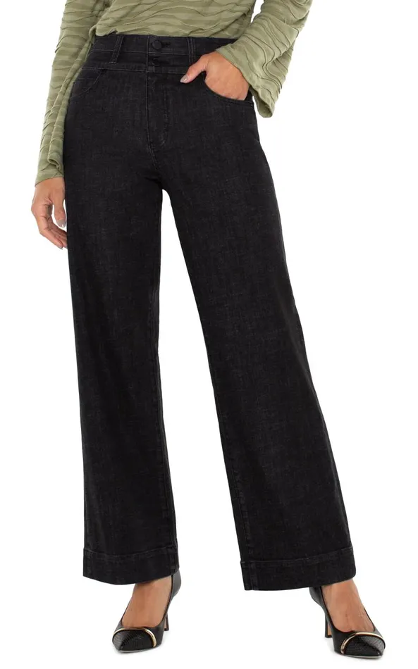 Liverpool Los Angeles Jeans STRIDE HIRISE WIDE LEG Rockville 8211 Womens