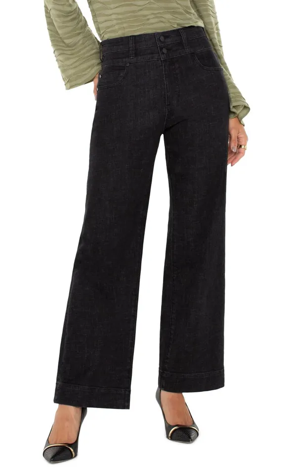Liverpool Los Angeles Jeans STRIDE HIRISE WIDE LEG Rockville 8211 Womens