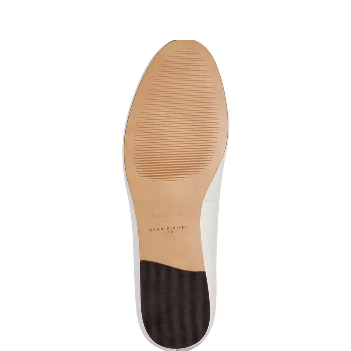 Loafers and Flats Marc Fisher Women Bleek Loafer Ivory Leather
