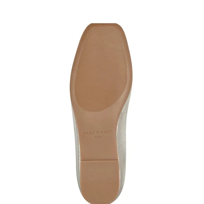 Loafers and Flats Women Marc Fisher Letizia SlipOn Casual Flat Platino