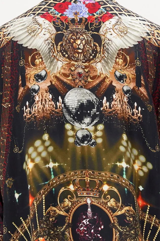 LONG LINE REVERSIBLE ROBE KINGDOM OF ANGELS Kingdom Of Angels Mens Camilla Robes