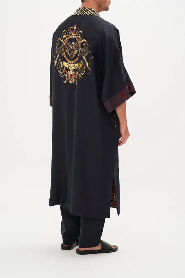 LONG LINE REVERSIBLE ROBE KINGDOM OF ANGELS Kingdom Of Angels Mens Camilla Robes