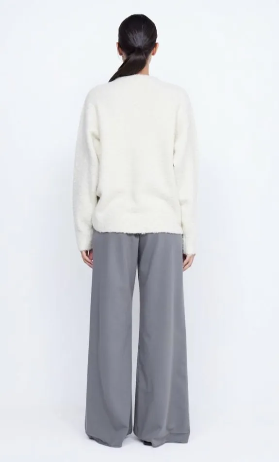 Long Sleeve Shop Bec Bridge Brice Knit Jumper Ivory