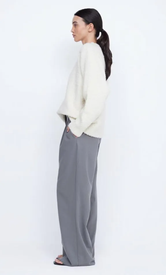 Long Sleeve Shop Bec Bridge Brice Knit Jumper Ivory