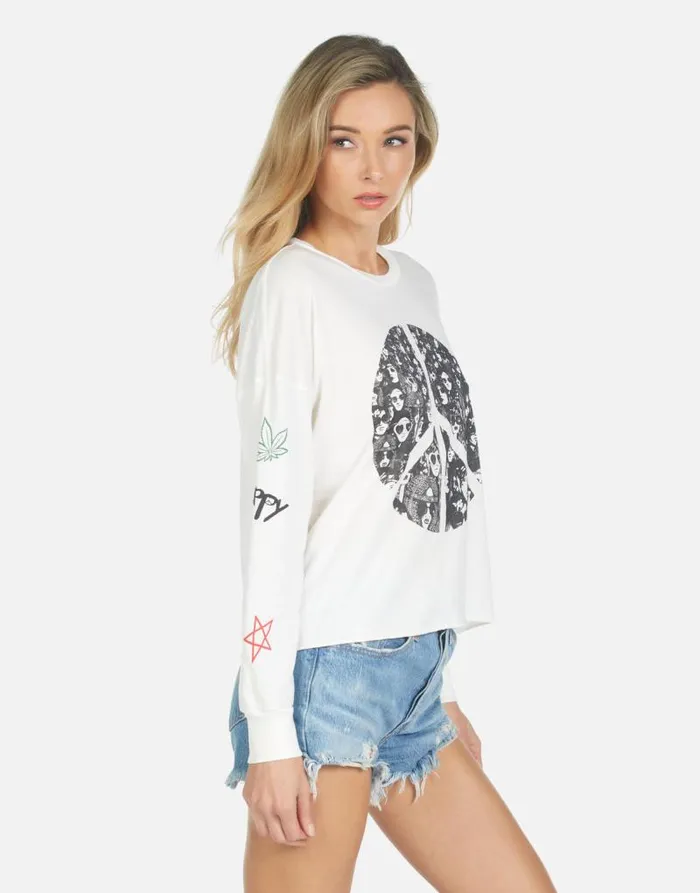 Luella Peace Hippie Milk Women Lauren Moshi Long Sleeve
