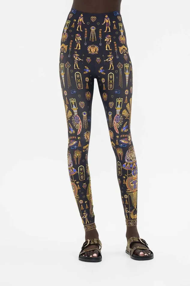 LUSTRE PRINTED LEGGING CARTOUCHE KINGDOM Cartouche Kingdom Womens Camilla Pants