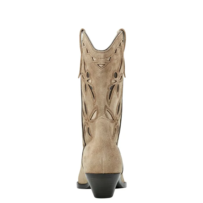 Marc Fisher Boots and Booties Women Trista Western Boot Natural Suede