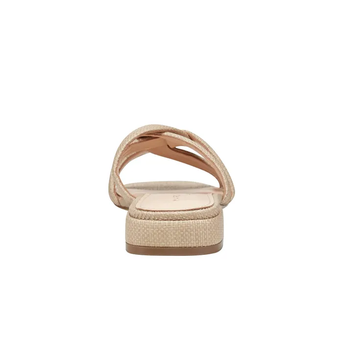 Marc Fisher Mules and Slides Women Casara Slide Sandal Natural