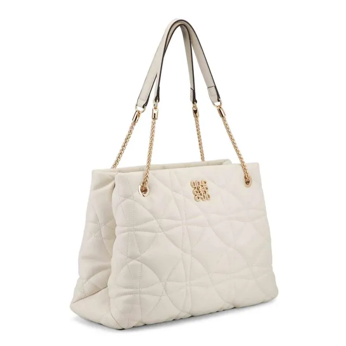 Mariam Quilted Shopper Chic Cream Women Nine West Totes and Backpacks Mariam Quilted Shopper Chic Cream Women Nine West Totes and Backpacks